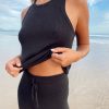 Best BLVD. the label Isla Knit Tank - Black