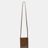 Clearance Brie Leon Paloma Phone Bag - Milk Choc Semi Patent