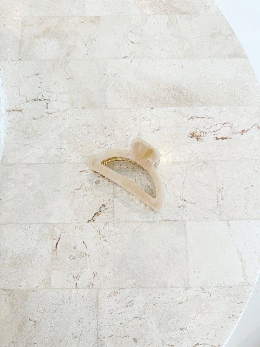 Clearance Golden Tribe Sienna Clip - Marble