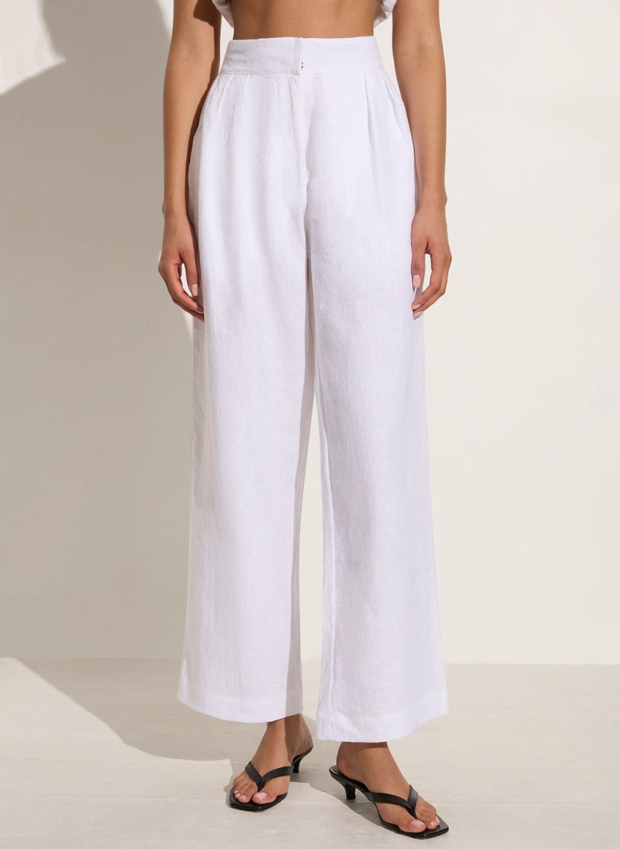 Hot Faithfull the Brand Duomo Pant - White