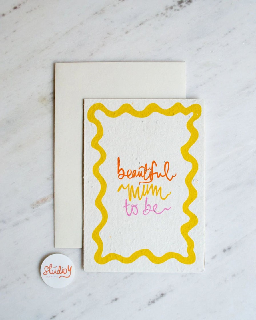 Hot Studio Y Creative Beautiful Mum To Be Card