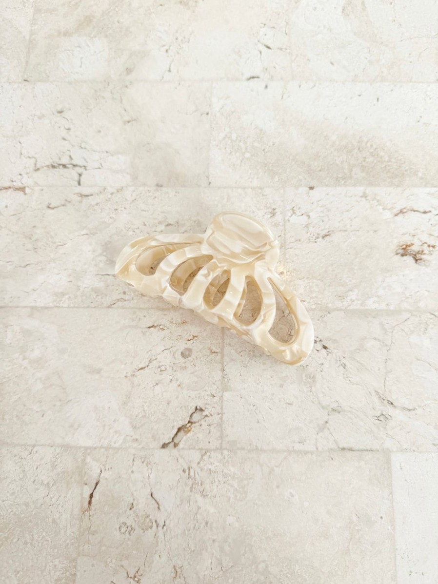 Best Golden Tribe Baby Olivia Clip - Marble