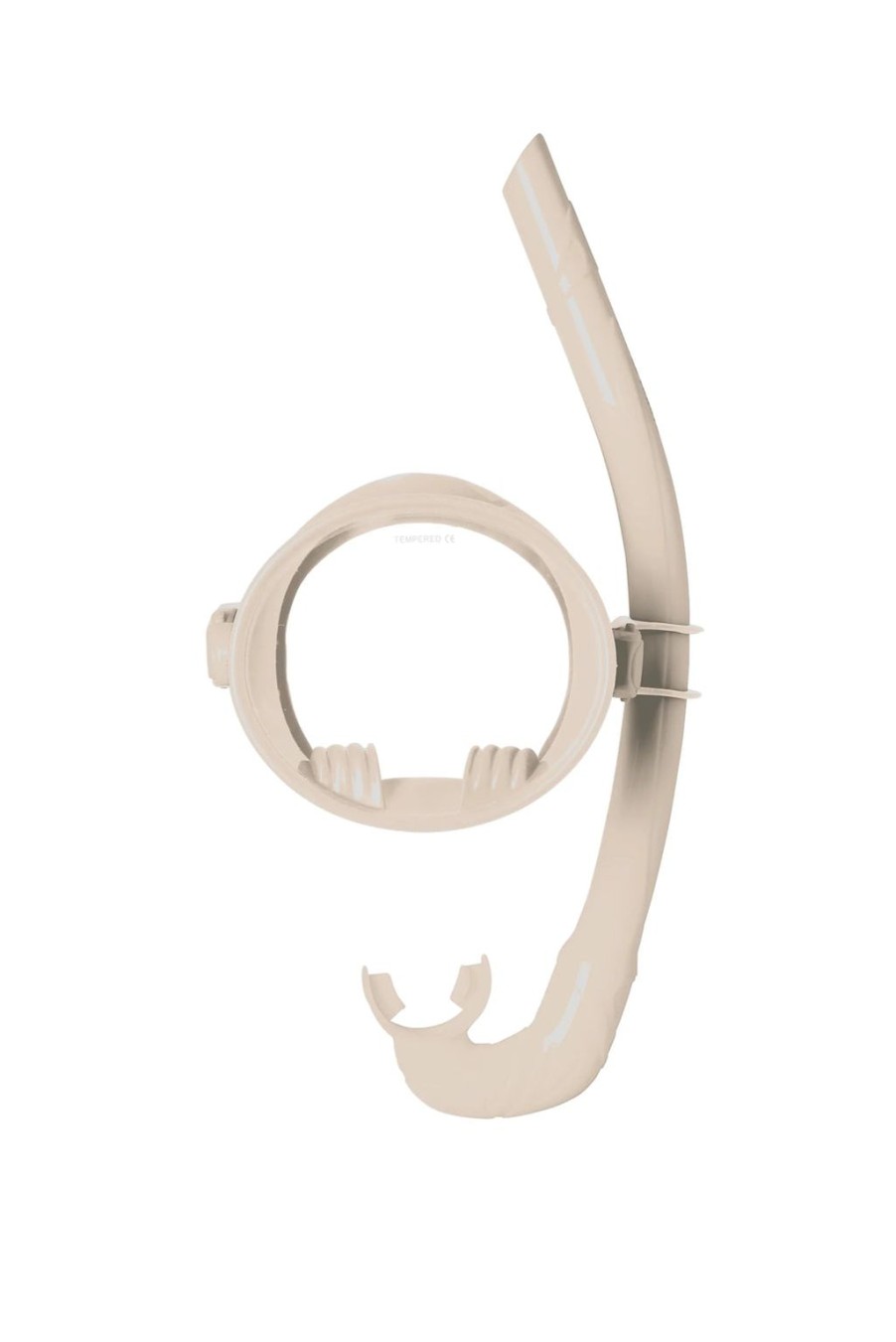 New Gentle Habits Dive Mask And Snorkel Set - Cream